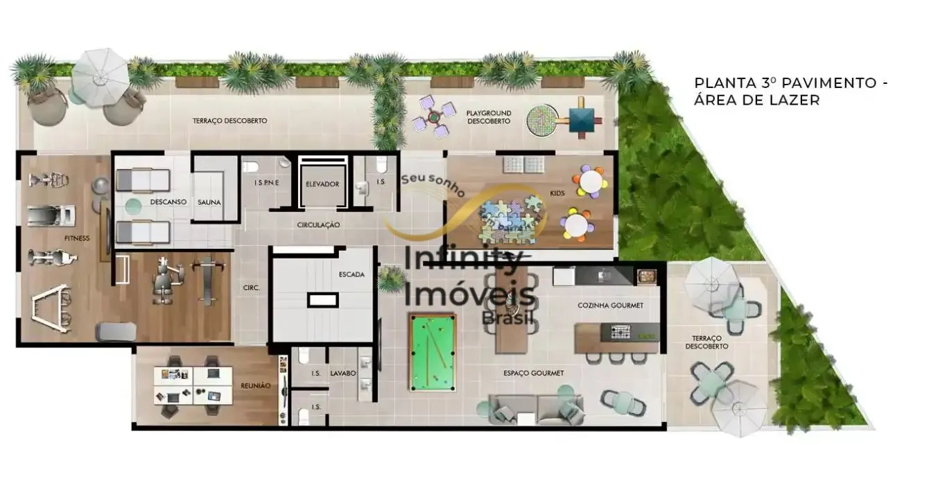 Imagem Le Père Residence - Apartamento à venda no bairro Sion - Belo Horizonte/MG