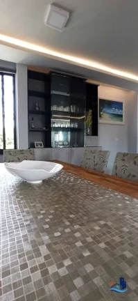 Imagem Sobrado com vista Mobiliado com Piscina Bal. Rivieira 100m Mar