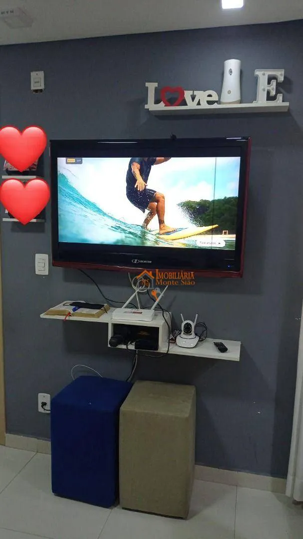 Imagem Apartamento com 2 dormitórios à venda, 47 m² por R$ 265.000,00 - Vila Alzira - Guarulhos/SP