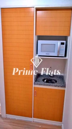 Imagem Flat disponível para venda no Astron Riema Paulista Classic Flat na Consolação, com 28m², 1 dormitório e 1 vaga