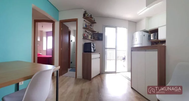 Foto do imóvel Apartamento com 2 dormitórios à venda, 46 m² por R$ 370.000,00 - Vila Galvão - Guarulhos/SP