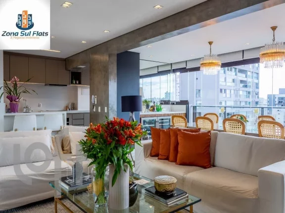 Imagem Lindo Apartamento à Venda No Campo Belo Com 2 Suítes e 2 Vagas