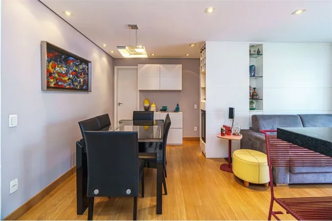 Imagem Apartamento à Venda No Paraíso Com 2 Dormitórios Sendo 1 Suíte e 2 Vagas
