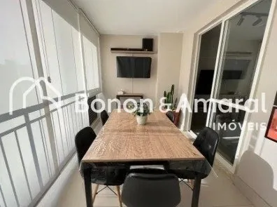 Foto do imóvel Apartamento Mobiliado no Taquaral: Conforto, Lazer Completo e Localização Privilegiada em Rua Azarias de Melo, 380 - Taquaral, Campinas - SP