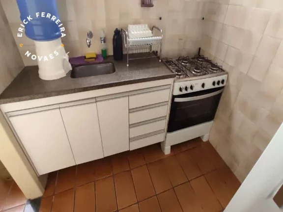 Imagem Apartamento 2 Quartos Sendo 01 Suíte Mobiliado Cozinha, Área de Serviço Dependência completa de empregado banheiros Ampla sala Vaga de Garagem