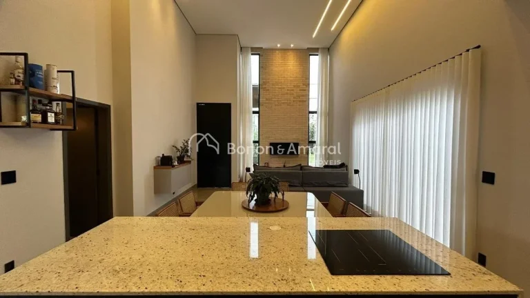 Imagem Esta casa térrea une modernidade, conforto e inovação em cada detalhe. Com 194 m² de área const...