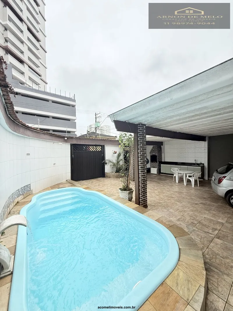 Imagem Casas no Litoral para venda em Praia Grande no bairro Guilhermina