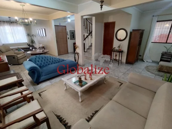 Imagem Casa Duplex com 4 suítes e uma delas com hidro-massagem, Piscina, Churrasqueira, Salão de Festas no Campo Grande em Santos (SP) por R$.1.500.000,00 !