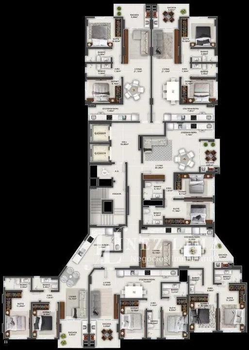 Imagem Apartamento 2 Quartos para Venda em Itapema, MORRETES, 2 dormitórios, 1 suíte, 2 banheiros, 1 vaga