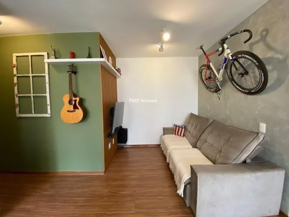 Imagem Apartamento à venda em São Paulo-SP, no Sacomã: 2 quartos, 1 sala, 1 banheiro, 1 vaga, 52m² de área.