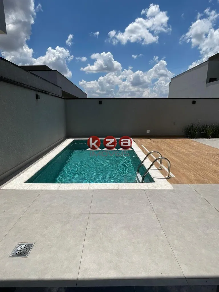 Imagem Casa de luxo à venda em Paulínia-SP, Condomínio Residencial Royal Garden: 3 quartos, 3 suítes, 2 salas, 4 vagas de garagem, 186m².