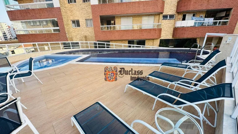 Imagem Apartamento com 1 dormitório à venda, 50 m² por R$ 360.000,00 - Vila Guilhermina - Praia Grande/SP