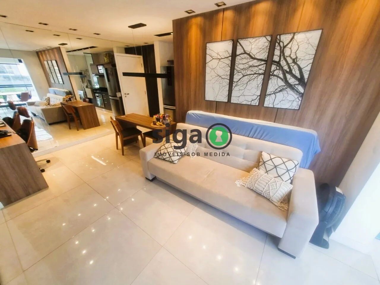 Imagem Apartamento para Venda na Chácara Santo Antônio com 1 quarto