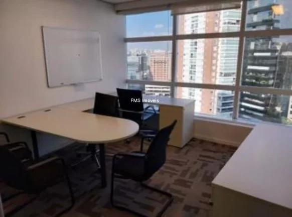 Imagem Mobiliado Conjunto Comercial Vila Nova Conceição 311,50m², 9 vagas