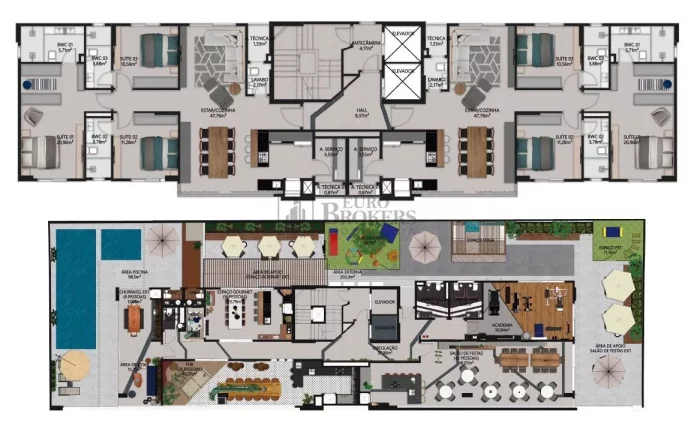 Imagem Apartamento com 3 suítes em Balneário Camboriú.