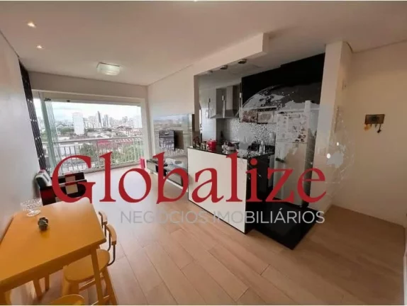 Imagem Apartamento à venda 1 dormitório e 1 vaga no bairro da Vila Mathias em Santos por R$ 399.000,00