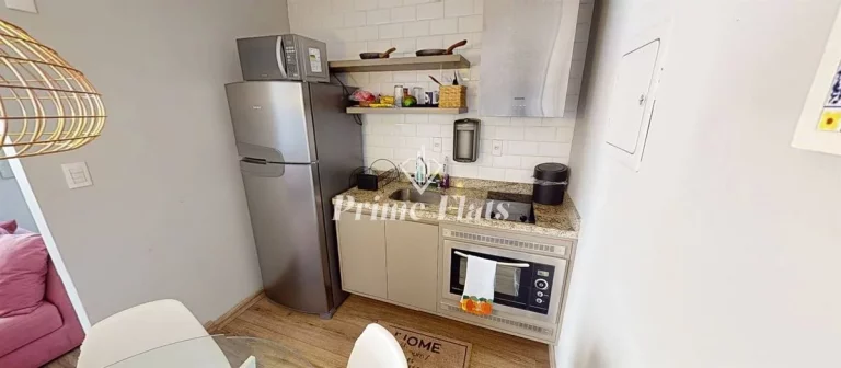 Imagem Flat disponível para locação no Hotel Slaviero Essential São Paulo Ibirapuera, com 35m², 1 dormitório e 1 vaga