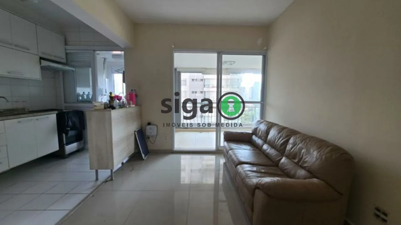 Foto do imóvel Apartamento À Venda No Brooklin | 74m² | 2 Dormitórios | Varanda