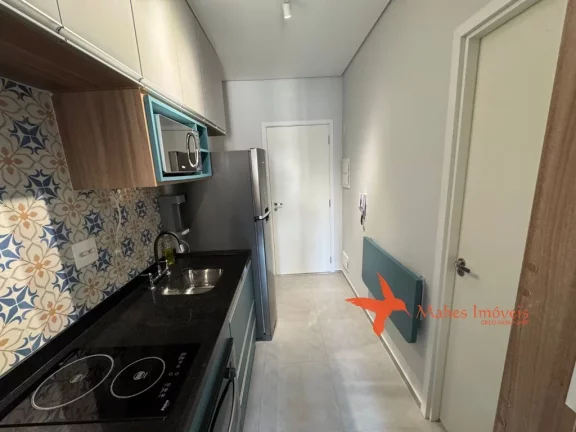 Imagem Apartamento studio para locação em São Paulo-SP, bairro Pinheiros: 1 quarto, 1 banheiro, 24m². Venha conferir!