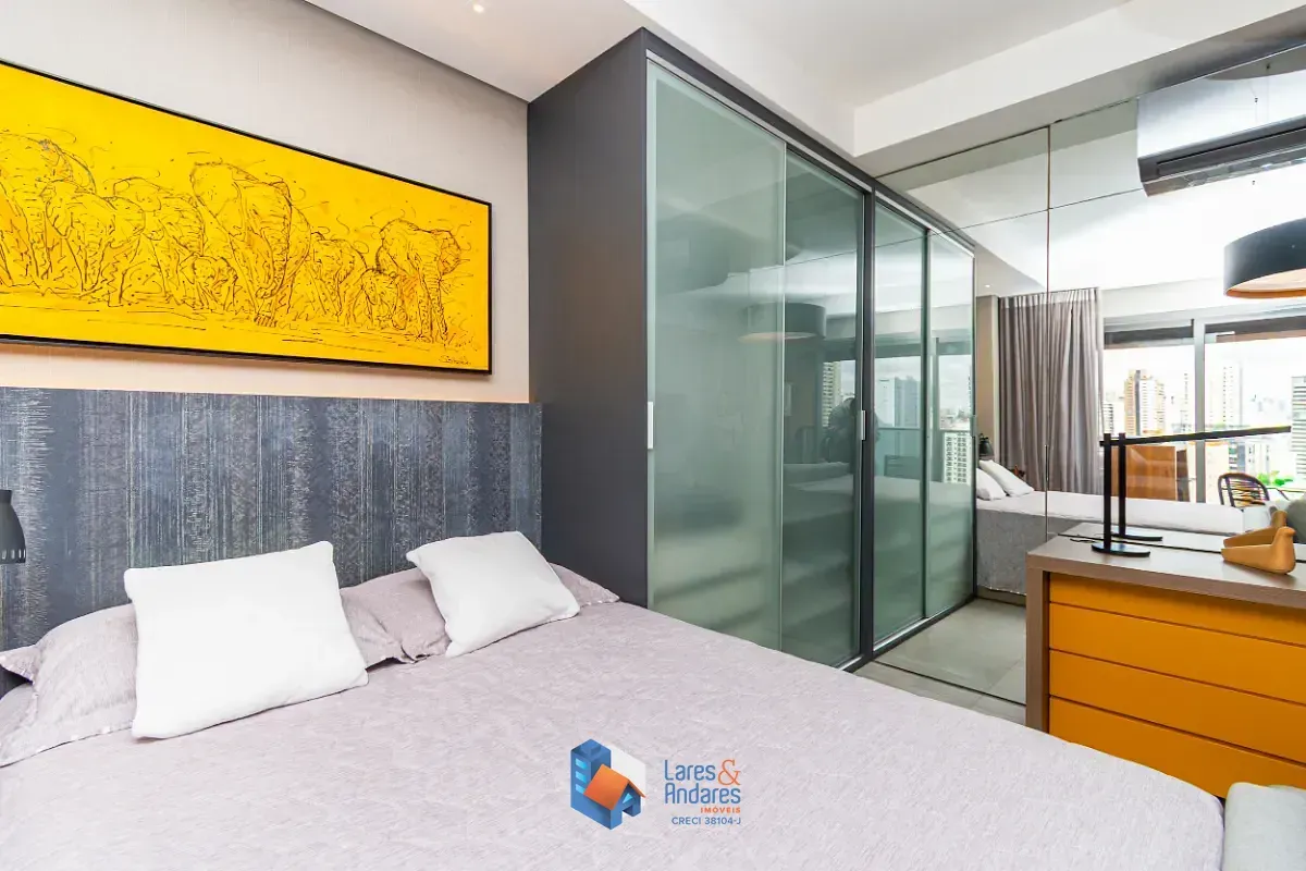 Imagem Apartamento para venda em Brooklin Paulista com 1 quarto, 41m²