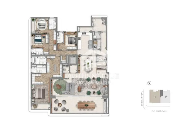 Imagem CASA GABRIELE CAMPO BELO - Apartamento à venda no bairro Campo Belo - São Paulo/SP, Zona Sul