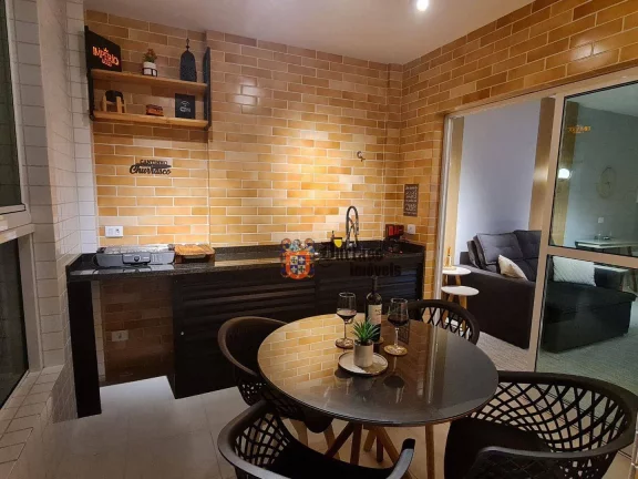 Imagem Apartamento com 2 dormitórios à venda, 77 m² por R$ 619.000,00 - Vila Atlântica - Mongaguá/SP