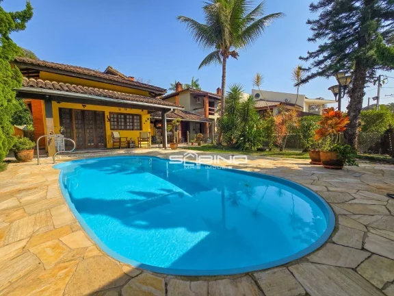 Imagem Casa para Locação, com 5 dormitórios 3 Suítes, atende até 12 Pessoas - Riviera de São Lourenço Bertioga SP