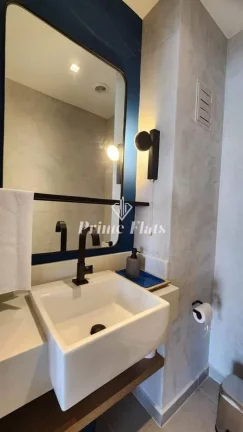 Imagem Flat disponível para venda no Op Art Ibirapuera na Vila Clementino, com 55m², 1 dormitório e 1 vaga de garagem