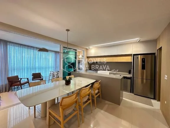 Imagem APARTAMENTO LUXO 3 SUITES, 3 VAGAS - ALUGUEL PRAIA BRAVA - ITAJAI/SC