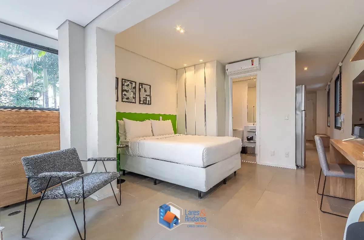 Imagem Apartamento para venda em Vila Nova Conceição com 1 quarto, sendo 1 suíte, 38m²