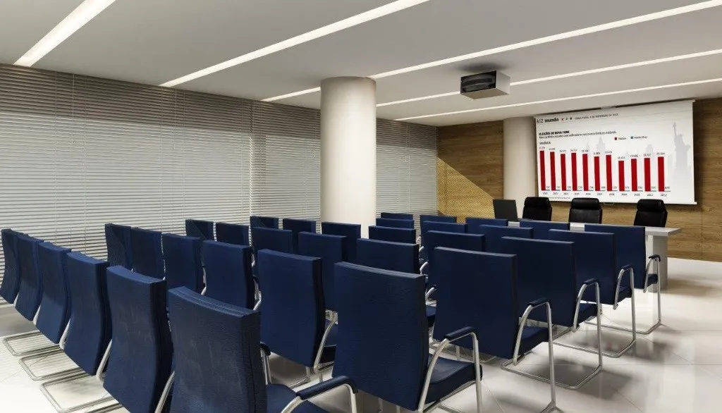 Imagem Sala à venda no Centro de Santo André-SP: 1 sala, 1 banheiro, 1 vaga de garagem, 37,00m² pronto para você!