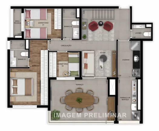 Imagem MADRE 914 - DIÁLOGO - Studio de 38m² (NR), próximo ao Mooca Plaza Shopping e à CPTM!