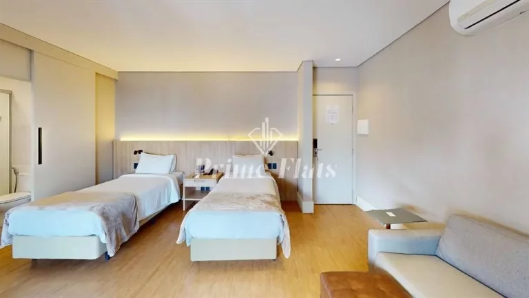 Imagem Flat disponível para venda no Hotel Address Faria Lima by Intercity, com 42m², 1 dormitório e 1 vaga