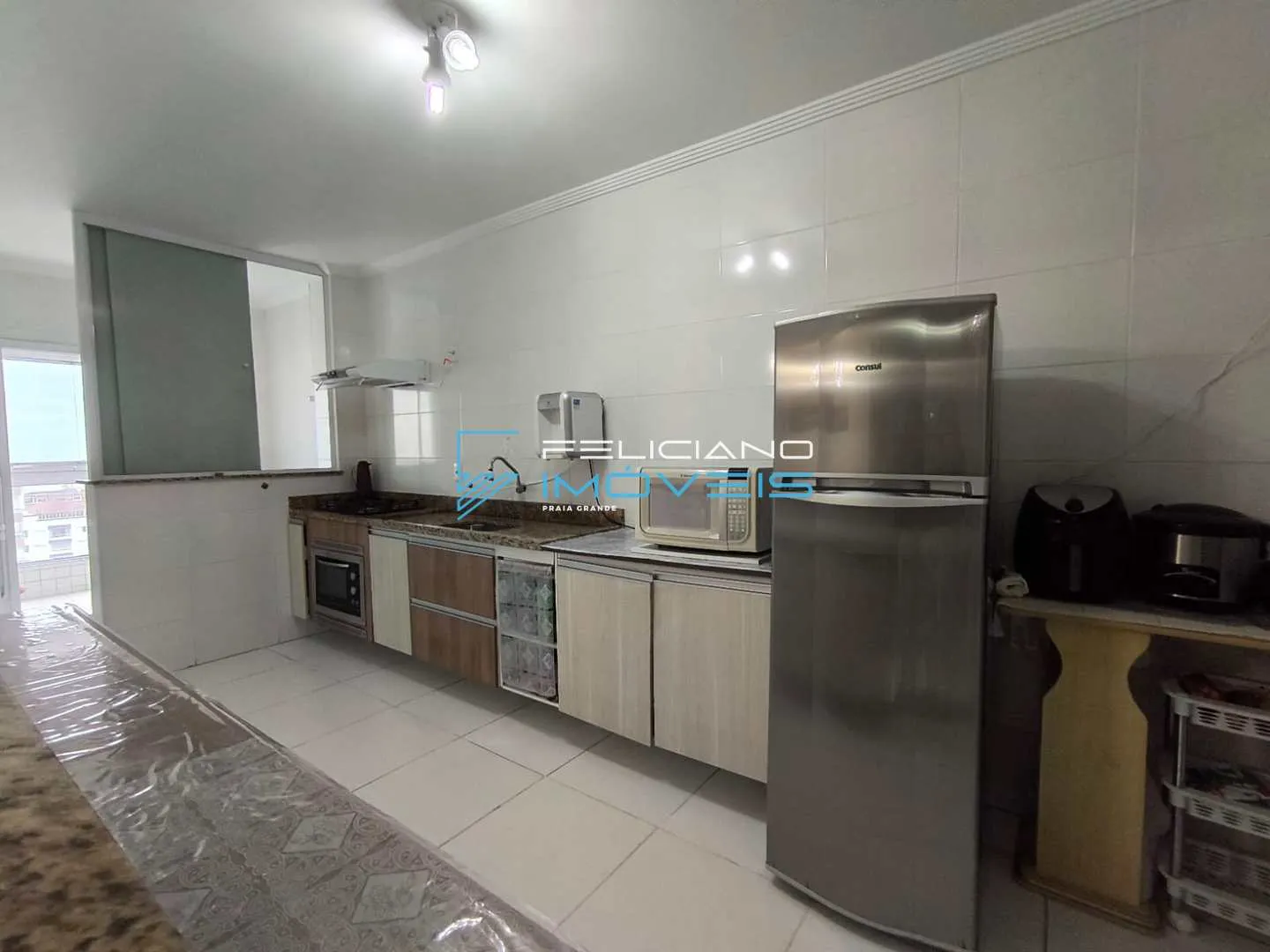 Imagem Apartamento com 3 quartos, Ocian, Praia Grande - R$ 1.05 mi, Cod: 6071