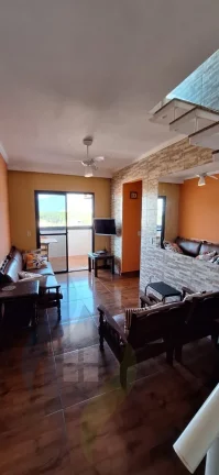 Imagem Cobertura de 3 dormitórios, 2 suítes, 3 banheiros e 2 vagas, com 120 m² Maitinga, Bertioga