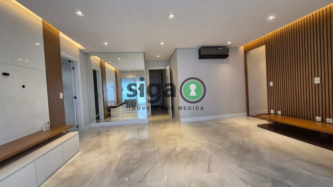Imagem APARTAMENTO PARA LOCAÇÃO NO BROOKLIN 130m² 3 DORMITO E 2 VAGAS A 800 METROS DO SHOPPING MORUMBI