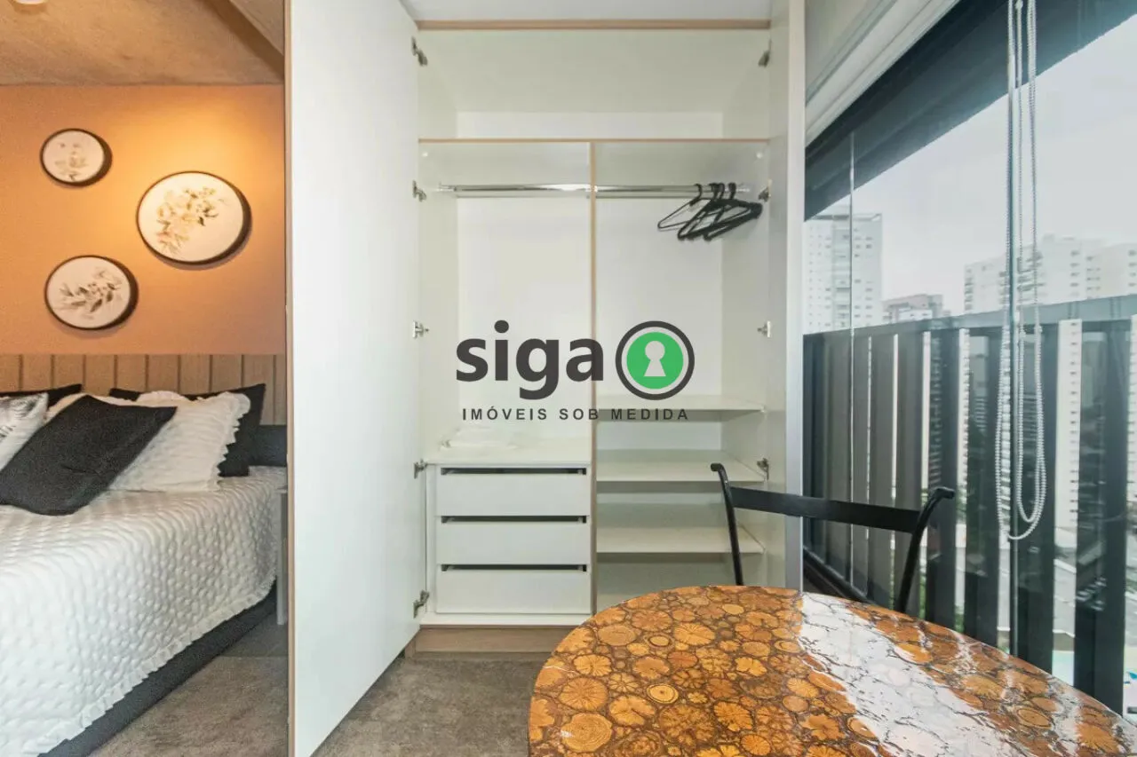 Imagem Studio moderno no Brooklin ideal para morar ou investir.