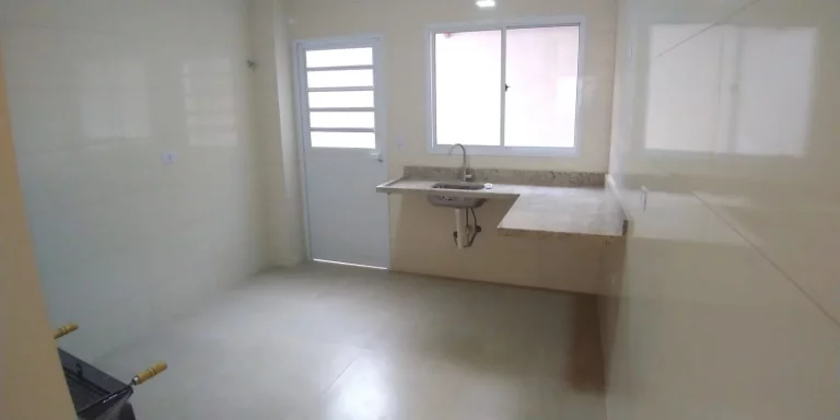 Imagem Sobrado de Condomínio com 2 dorms, Sítio do Campo, Praia Grande - R$ 310 mil, Cod: 2085