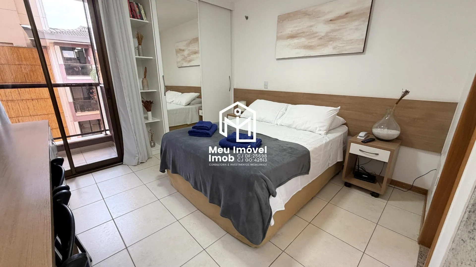Imagem Apartamento Life Resort 1 Quarto Varanda Mobiliado Brasília