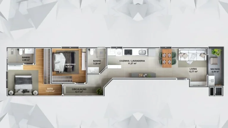 Imagem Apartamento na planta no bairro Tabuleiro, colado de BC