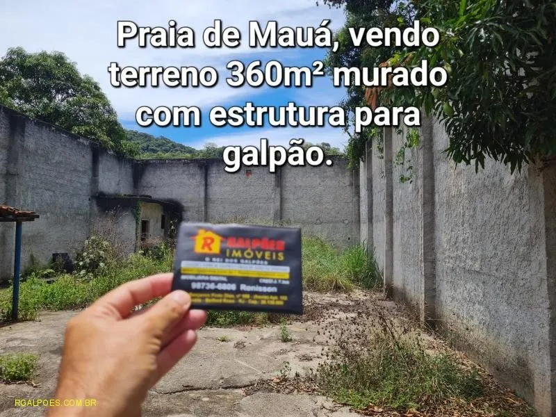 Imagem Terreno Comercial para Venda em MAGÉ, Praia De Mauá