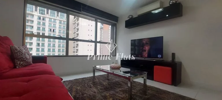 Imagem Flat disponível para locação no Maxhaus Berrini no Brooklin, com 70m², 2 dormitórios e 1 vaga