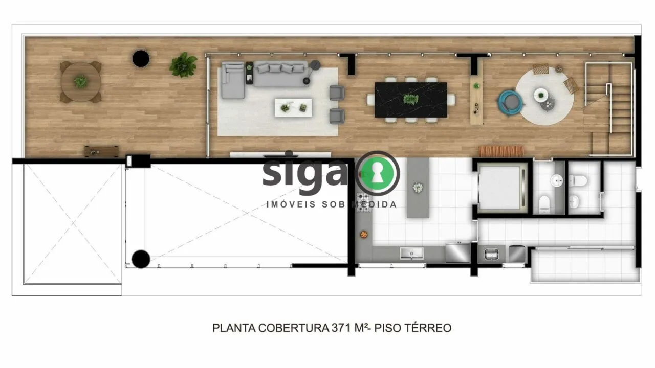 Imagem Apartamento decorado para venda no Jardins 03 suítes, São Paulo - SP