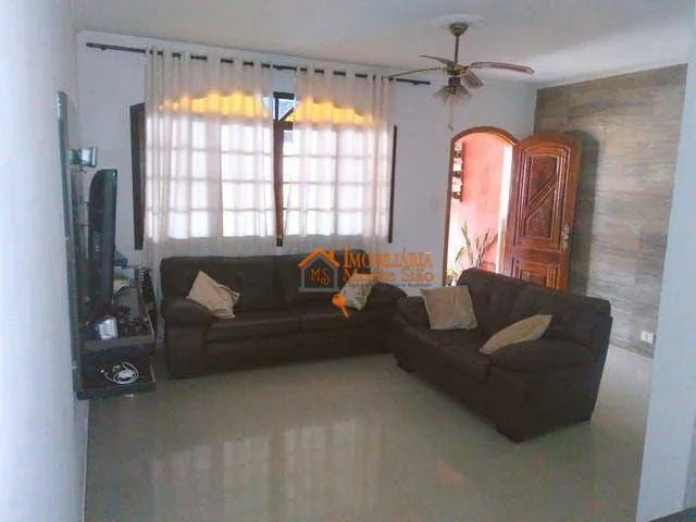 Foto do imóvel Sobrado com 3 dormitórios à venda, 250 m² por R$ 530.000,00 - Parque Continental - Guarulhos/SP