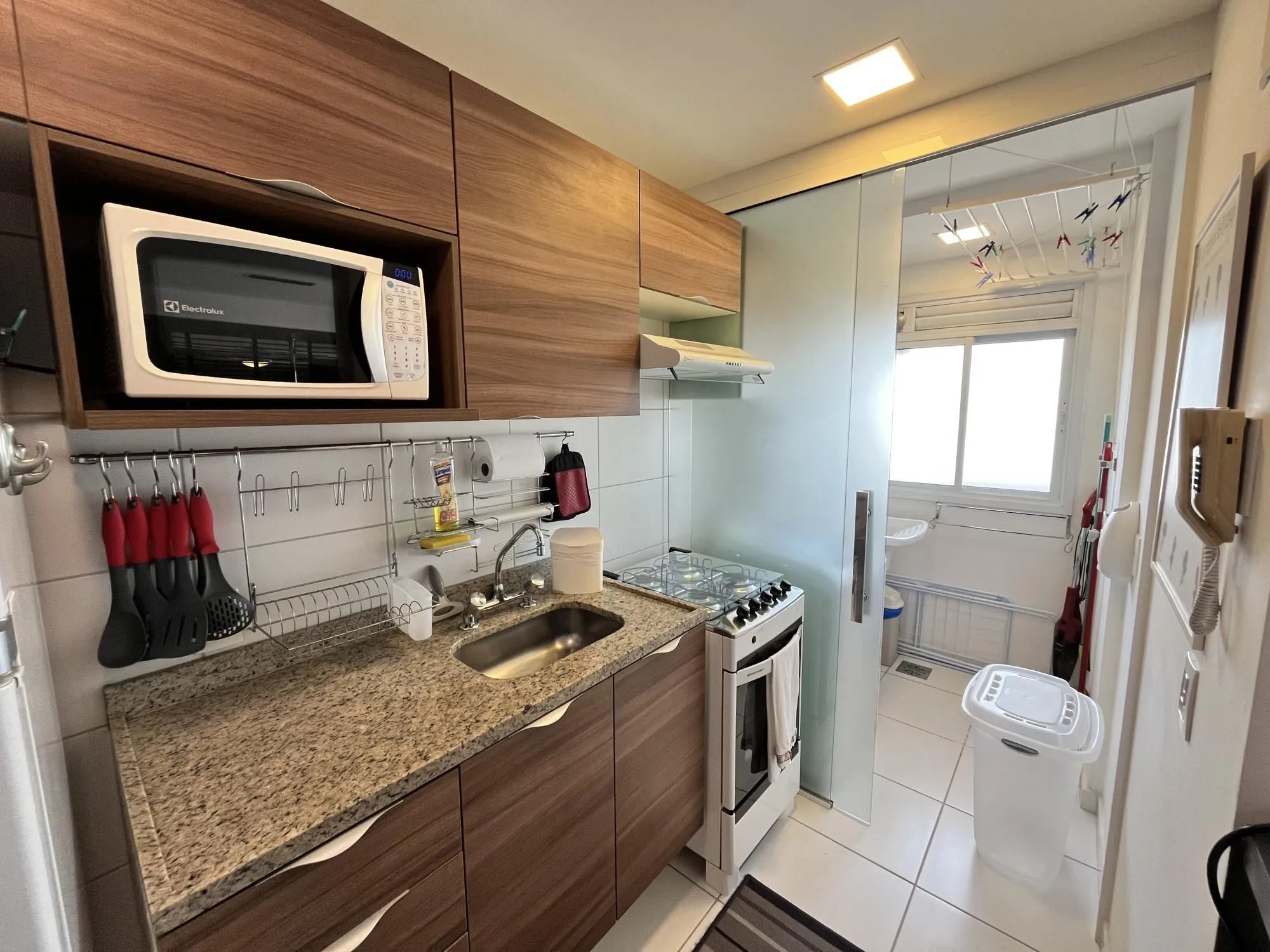 Imagem Apartamento de 2 quartos, transformados em 1 e vaga de garagem bairro S. Geraldo
