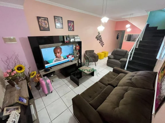 Sobrado com 3 dormitórios à venda, 160 m² por R$ 595.000,00 - Jardim Bela Vista - Guarulhos/SP