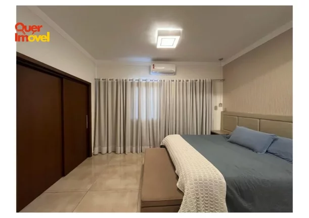 Imagem Luxuosa Casa em Condomínio à Venda em Ribeirão Preto-SP, Jardim Cybelli: 4 Quartos, 4 Suítes, 1 Sala, 5 Banheiros, 4 Vagas, 266,10 m².