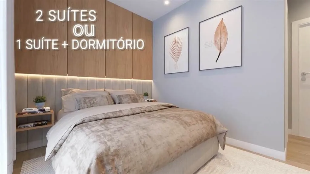 Imagem Apartamento Sendo: 2 Dormitórios, 1 Suíte,1 Vaga de Garagem no coração do Forte