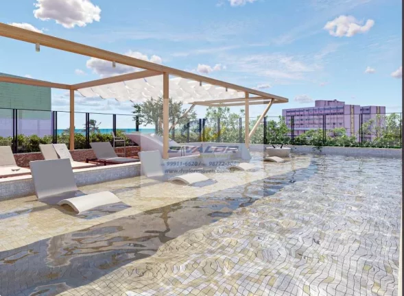 Imagem Vendo flats em prédio moderno e completo, na praia do Cabo Branco, com tamanhos de 20 m² à 51 m²