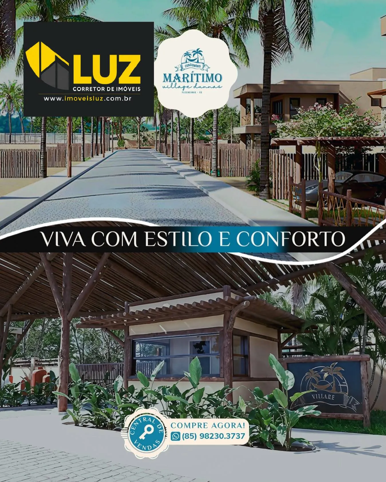 Imagem MARÍTIMO VILLAGE DUNNAS -Onde a exclusividade em Flecheiras